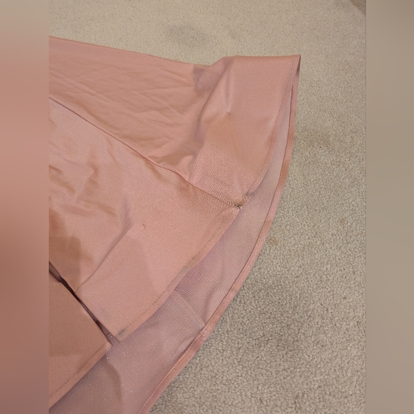 Nwt Cascading Bow One-Shoulder Stretch Satin Mermaid Dress with Slight Train - Picture 3 of 16